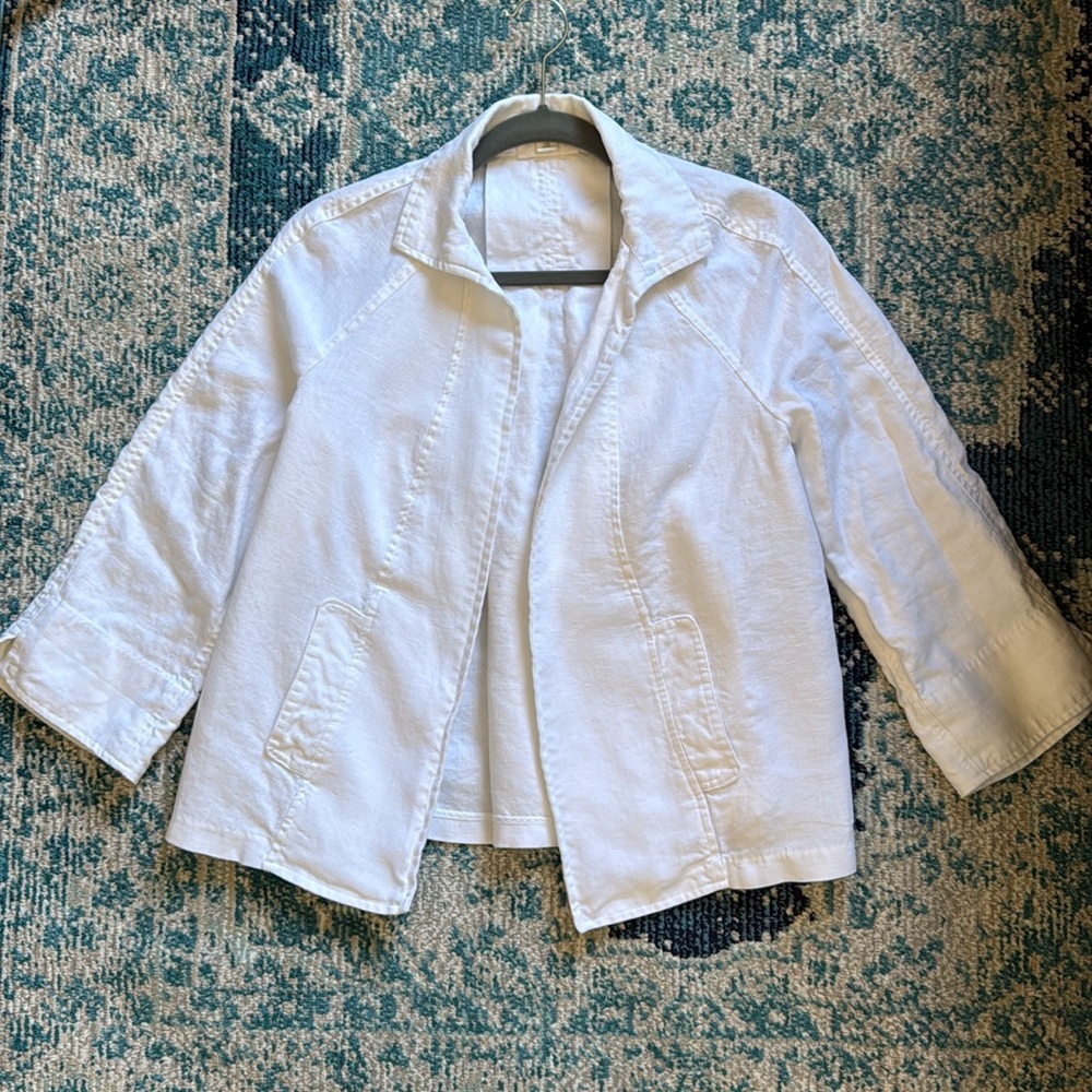 Charter Club Linen Blazer